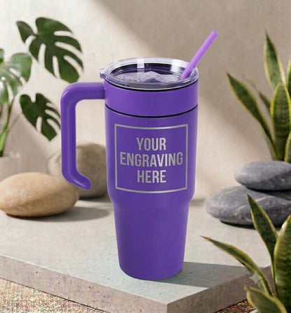 30oz Personalized Stainless Steel Tumbler
