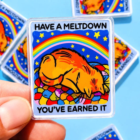 Funny Cat Magnet Sarcastic Gift Idea Funny Fridge Decor Kitchen Humor Cat Lover Gift Quirky Office Decor Desk Humor Hilarious Quote Magnet