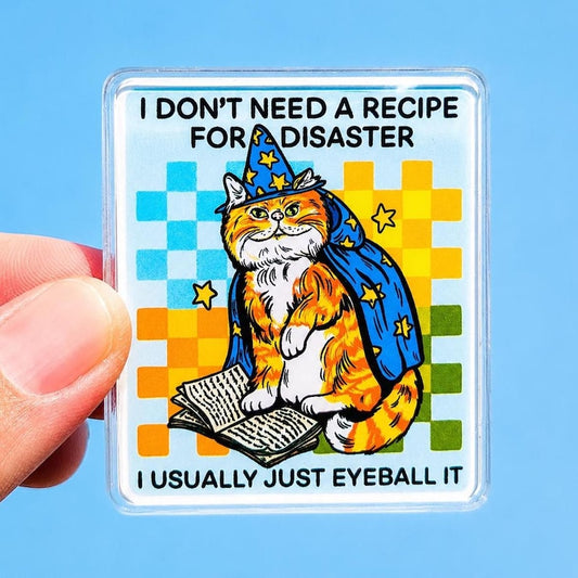 Funny Magnet Weird Cat Gift Magnet Cute Kitty Magnet Fridge Decor Weird Gift Sarcastic Coworker Gift Cubicle Decor Magnet Locker Decor Silly