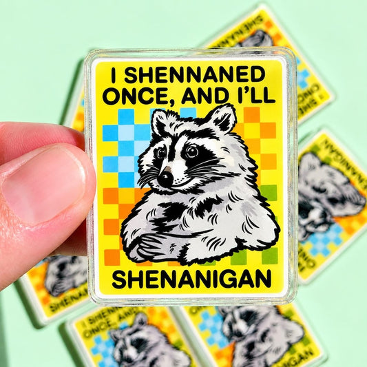 Funny Magnet Raccoon Gift Magnet Cute Trash Panda Magnet Fridge Decor Weird Gift Sarcastic Coworker Gift Cubicle Decor Magnet Locker Decor