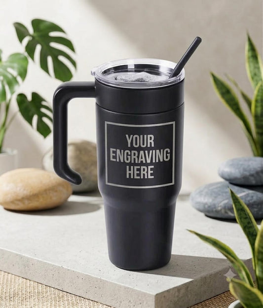 30oz Personalized Stainless Steel Tumbler
