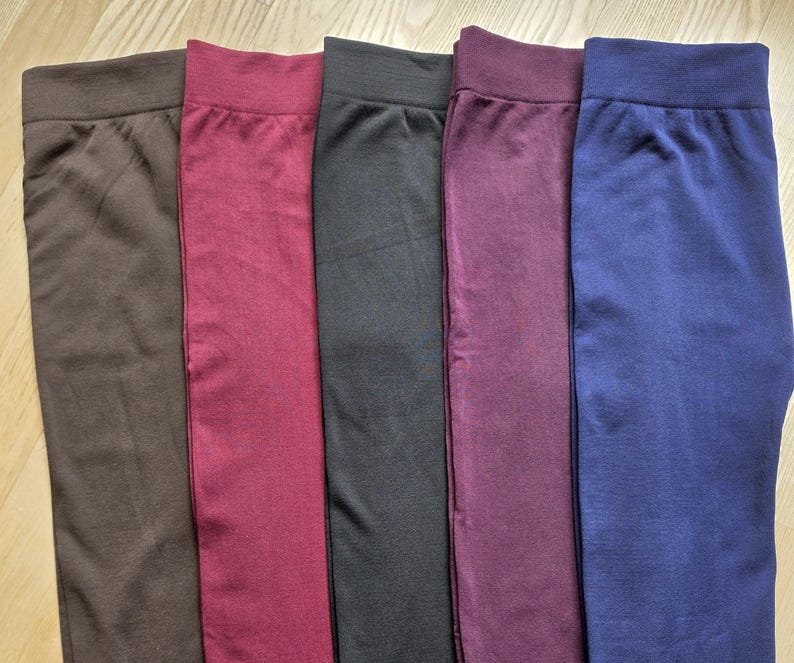 Women’s Fleece Lined Comfy Leggings: Ultra Soft High Waist Everyday Leggings, Yoga Pants