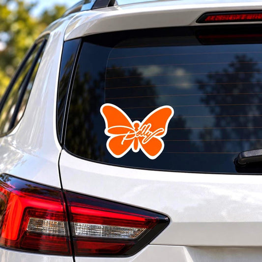 Dolly Parton Tennessee Tribute Butterfly Helmet Sticker