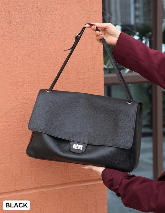 Real Leather Hobo Shoulder Bag - Women Underarm Bag - Soft Leather Crossbody Tote