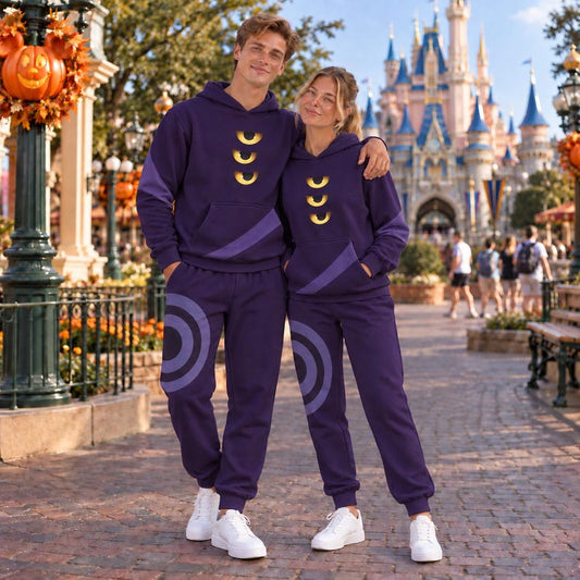 Halloween Sussie Costume Hoodie Joggers, Demon Boy Band Halloween Costume, Matching Halloween Demon Party Outfits, Hunter Style Costume