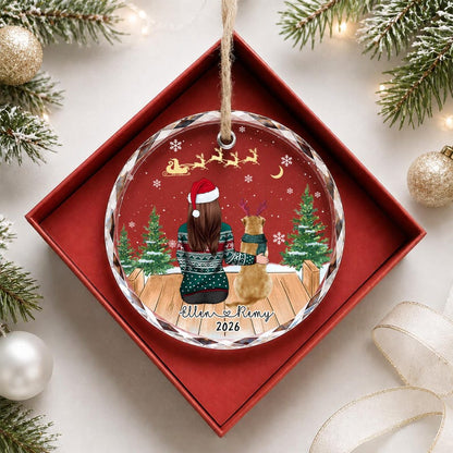 Custom Dog Ornament, Personalized Pet Ornament, Dog Christmas Ornaments, Dog Lover Gift, Dog Christmas Keepsake, Dog Memorial Gift