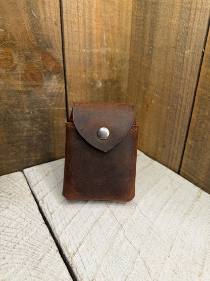 iPhone Duo Leather Phone Case, Handmade Full Grain, Amish Made in USA