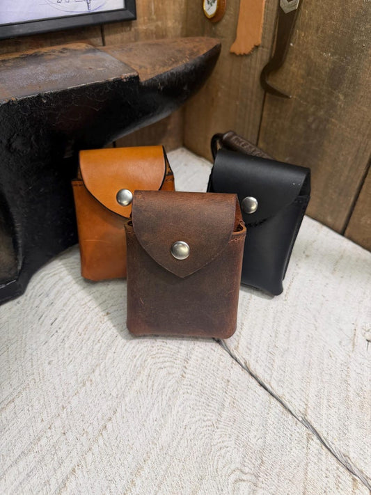 iPhone Duo Leather Phone Case, Handmade Full Grain, Amish Made in USA
