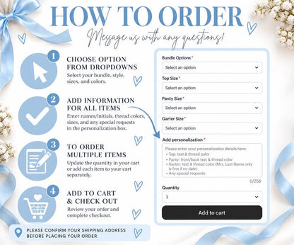 Custom Lace Underwear, Women's Lace Underwear, Bride Underwear, New Mrs Underwear, Honey Moon Outfit, Bridal Shower Gift Set, Gift for Bride