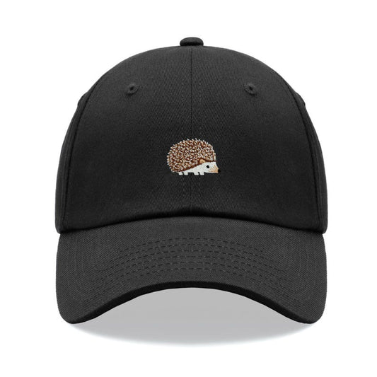 Hedgehog  Classic Baseball Sports Cap Unisex Hat Adjustable Funny Summer Holiday Animal Man Lady Farm Farmer Gardening Cute